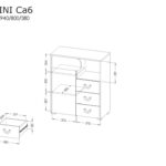 carini ca6 kummut sistra mööbel kvaliteetne sisustus 2