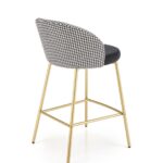 h113 baaripukk must valge kuldne sistra mööbel kangast iste uus tool kõrge kaasaegne moodne 10