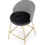 h113 baaripukk must valge kuldne sistra mööbel kangast iste uus tool kõrge kaasaegne moodne 15