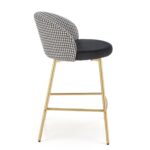 h113 baaripukk must valge kuldne sistra mööbel kangast iste uus tool kõrge kaasaegne moodne 8