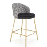 h113 baaripukk must valge kuldne sistra mööbel kangast iste uus tool kõrge kaasaegne moodne 9