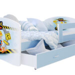 LUCKY voodi pilt 60 sinine sistra mööbel moodne kodu uus sisustus lastetuba