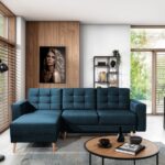 ASGARD-L sinine nurgadiivan sistra mööbel moodne kodu uus sisustus