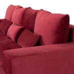 golden nurgadiivanvoodi punane fantasy velvet 320 uus huvitav kangas sistra mööbel pehme mugav nurgadiivan mööblipood 7
