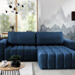 BONETT sinine nurgadiivan sistra mööbel moodne kodu uus sisustus
