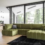 BONITO oliiviroheline nurgadiivan sistra mööbel moodne kodu uus sisustus