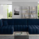 BONITO sinine nurgadiivan sistra mööbel moodne kodu uus sisustus