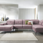 BRETAN roosa nurgadiivan sistra mööbel moodne kodu uus sisustus