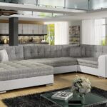DAMARIO hall-valge nurgadiivan sistra mööbel moodne kodu uus sisustus