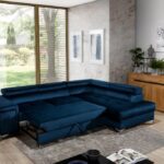 ERIDANO sinine L-kujuline nurgadiivanvoodi sistra mööbel elutuba moodne kodu uus sisustus 2