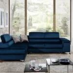 ERIDANO sinine L-kujuline nurgadiivanvoodi sistra mööbel elutuba moodne kodu uus sisustus 4