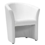 tm-1 eco nahast valge tugitool minimalistlik stiil sistra mööbel mööblipood signal mööbel edasimüüja tartus