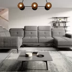 NEVIRO hall Marte 130 U-kujuline nurgadiivan sistra mööbel moodne elutuba kaasaegne kodu mugav mööbel 2
