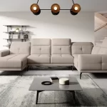 NEVIRO helebeež Sola 18 U-kujuline nurgadiivan sistra mööbel moodne elutuba kaasaegne kodu mugav mööbel