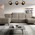 NEVIRO helepruun Vero 18 U-kujuline nurgadiivan sistra mööbel moodne elutuba kaasaegne kodu mugav mööbel 4