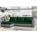 NEWARK roheline-hall Kronos 19-Soft 29 L-kujuline nurgadiivan diivanvoodi nurgadiivanvoodi sistra mööbel moodne elutuba kaasaegne kodu mugav mööbel 3