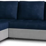 NEWARK sinine-hall Kronos 9-Paros 5 L-kujuline nurgadiivan diivanvoodi nurgadiivanvoodi sistra mööbel moodne elutuba kaasaegne kodu mugav mööbel